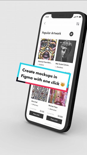How to Create iPhone Mockup in Figma with One Click