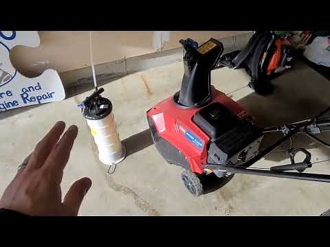 Snowblower Maintenance Tips: Drain the Fuel Tank & The Carb Bowl