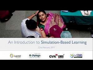 Webinar 1 - An Introduction to Simulation-based learning
