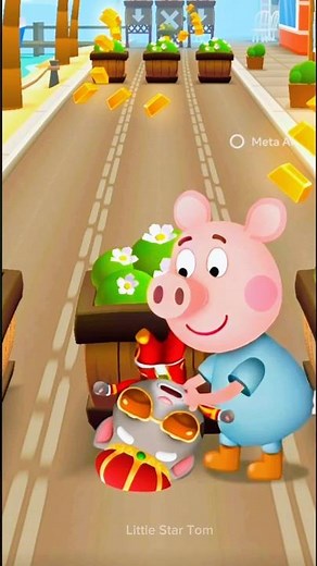 Best Funny Fails Talking Tom Gold Run Vs Tom Gold Run 2 01