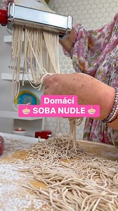 🍜 DOMÁCÍ SOBA NUDLE 🍜 A máme tady takový jednoduchý receptík na úúúúúúúžasné nudle, které já miluju! | Mirka van Gils Slavíková