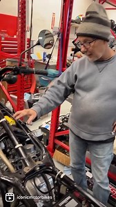 Steve has that look…..you know the one. Kinda like the kid that put superglue in all the locks at school! . Thanks to CBX Phil that let Steve swing by his house last night to pick up shims. Steve has this one dialed in so well. He changed out something like 36 O rings when rebuilding the carbs! . It recently sold from out of our stock holders and prior Iconic Investors to yet another Stock holder on pot auction site. . The new owner wants it turn key and ready to ride. It sounds just AWESOME wit