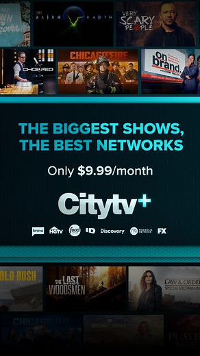 The biggest shows, the best networks on demand on Citytv 🍿 Start streaming for only $9.99/month. | Citytv