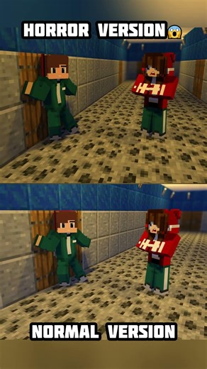 Hide and Seek — Squid Game 3 😈🕶️ Maizen Minecraft #shorts