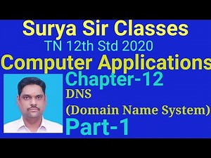 12th STD Computer Application-DNS part1