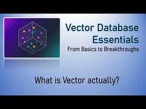 Vector Database Essentials | What is Vector ? | QA Automation Alchemist
