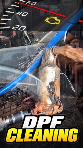 Watch the Dirty Water Come Out of This DPF