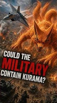 Could the MILITARY Contain KURAMA from NARUTO SHIPPUDEN?