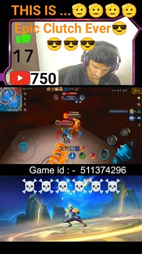 EPIC CLUTCH EVER 🫡🫡🫡🫡🫡🫡🫡🫡🫡🫡🫡🫡..!!!!!!!!!!! #shorts #parthgaming