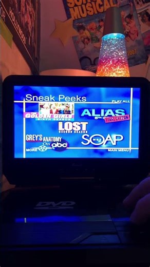 Sneak Peeks Menu from Grey’s Anatomy: The Complete Second Season 2006 DVD (Disc 6)