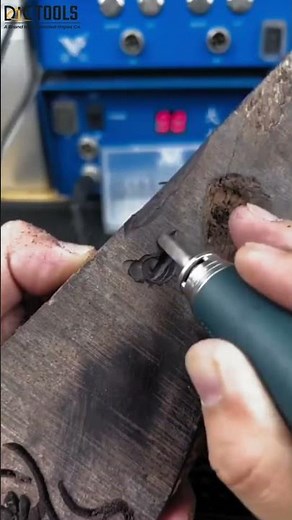 Rotary Burr in Action 🔧 Perfect Metal Deburring! #shorts