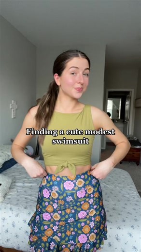 Two of my favorite modest friendly swim skirts! Follow for more modest swimsuits coming soon for summer 2023! #modestfashion #modestoutfits #summer #swimsuit