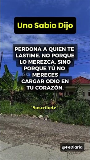 Un sabio dijo sobre el perdón #frases #reflexión #motivación