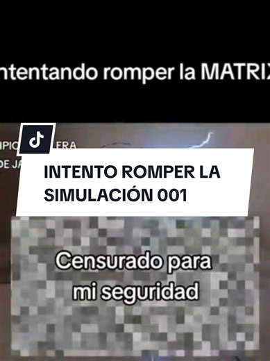 cada dia me acerco más a romper la simulación... #historias #misterios #experimento #matrix #historiasdetiktok