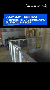 Doomsday prepping: A look inside an “elite” $30,000 per person bunker located in Indiana. https://trib.al/PQ4uF8b | NewsNation