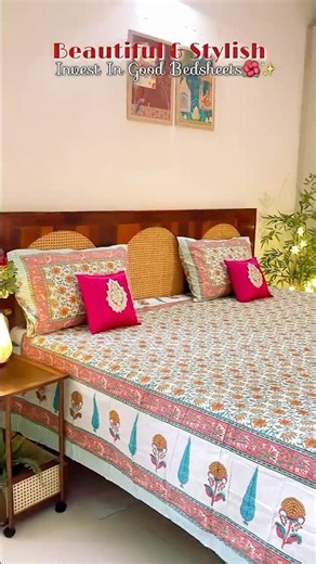 Home🌺 #bedsheets #roomtour #roomdecor #aesthetic #roomdecoration #decorating #shorts