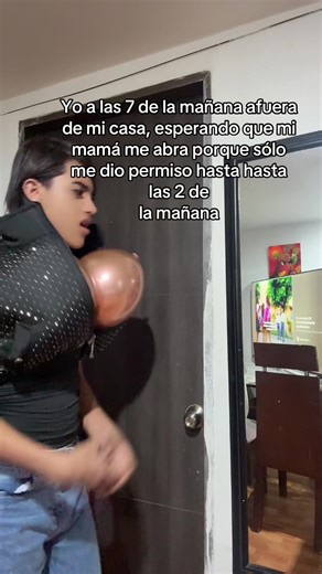 Waiting for My Mom to Open the Door