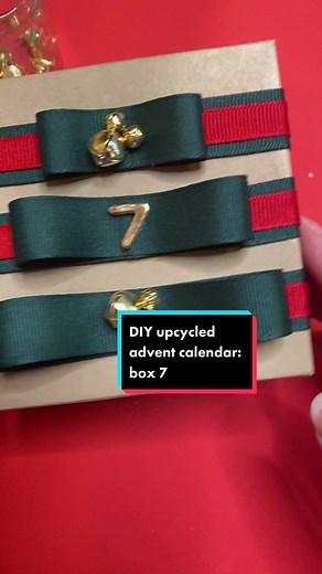 Upcycled Advent Calendar: Box 7 Crafts Tutorial