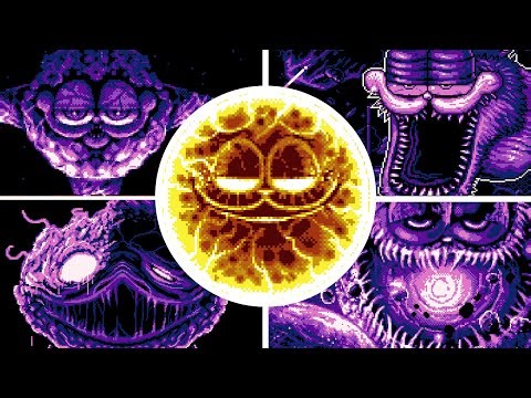 Gar-Type - All Bosses & Ending
