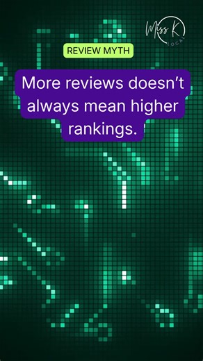 More Google reviews doesn’t always mean higher rankings. Google looks at review activity over time — not just the total number. Businesses that get steady reviews usually perform better in Google Maps than businesses that get occasional spikes. Consistency beats volume. Get the toolkit or request a free review check. Links in bio. #googleReviews #localSEO #googleMaps #businessMarketing