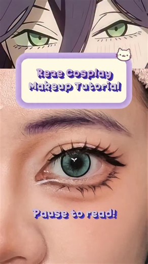 Tsu 🌊💙 on Instagram: "Reze cosplay makeup tutorial 💕 Products and tutorial steps included! ✨ Learn how to draw the aegyosal, lower eyelashes, and create an accurate replica of her eye makeup on Asian features 🫶 #makeuptutorial #cosplaymakeup #rezecosplay Reze cosplay chainsaw man cosplay douyin xiaohongshu video makeup tutorial"