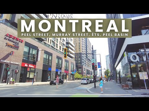 MONTREAL, Quebec, Canada: Griffintown Walk [4K] #griffintown