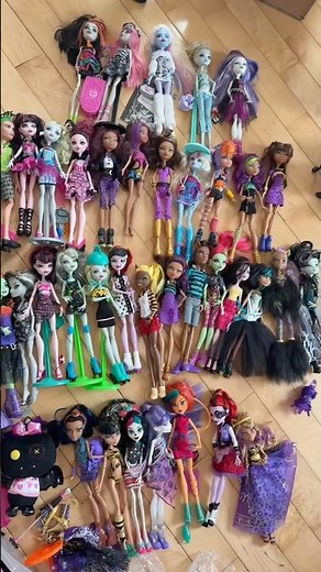 Monster High $600 Doll Lot Haul #monsterhigh