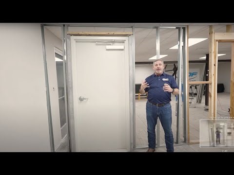 How To Install A Metal Building Door
