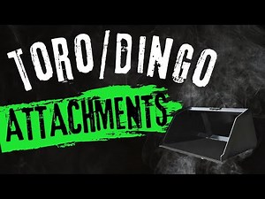 TORO/DINGO MINI SKID STEER ATTACHMENTS