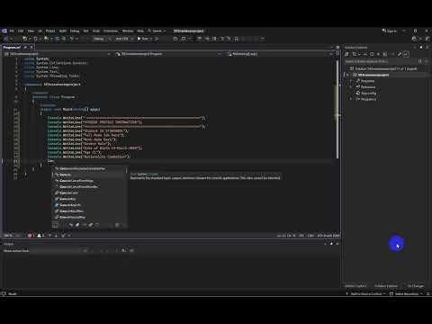 GET START C#.NET (Create Project)