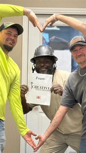 Creative Fence Designs on Instagram: "🌹Roses are red, violets are blue, forget the florist - Creative Fence Designs came through! 😎 💌 With the spring rush upon us, now is the time to get your free estimate for your property and family! We take every fence, gate and handrail project seriously from good communication to a quality finished product! 🌟Every fence comes with a warranty! 📲 Give us a call today! (706) 565-0000 Creativefencedesigns.com #creativefencedesigns #columbusga #fence #valen