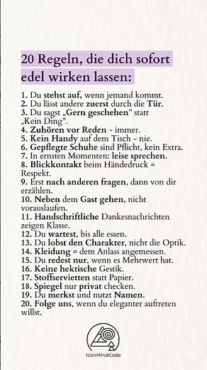 20 einfache Tricks, um SOFORT edler zu wirken! ✨🎩