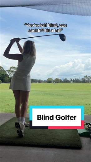 Blind Golfer Showcases Low Vision Skills on the Course
