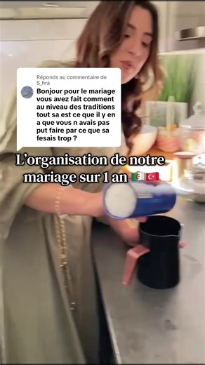 Réponse à @S_hra 1 an de fêtes et de préparatifs: - une rencontre des parents (on a fait un bbq) - fiançailles à la turc qui s’est transformé en mini hlel (robe rebeu) - un hlel avec imam suivi d’un mini henna (robe rebeu) #mariageturcalgerien #mariagemixte #algeri #turquie #pourtoi -une cérémonie du henna à la turc (robes de Hanna turc) - un mariage civil avec salle des fêtes (j’ai porté 4 robes traditionnelle algérienne en de la robe de mariée)