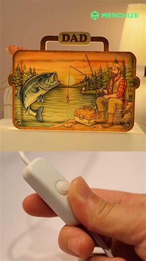 📢Custom Shape 2-Side Printed Photo Night Light Box - Double the Print, Double the Profit!