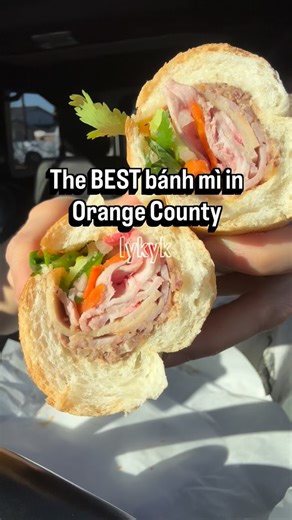 VNY on Instagram: "*No roofs of mouths were harmed in the making of this video* If we’re friends, I’ve prob recommended this place or shoved it down your throat. Long overdue review. 📍VO Sandwiches 9131 Garden Grove Blvd, Garden Grove, CA 92844 (714) 591-5624 #banhmi #vietnamesefood #orangecounty #canthang don’t #mukbang"