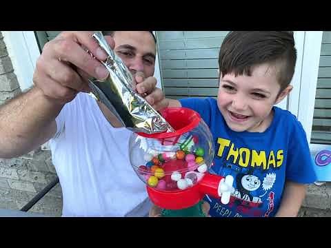 DIY Gumball Machine Maker with learn and play with Zack