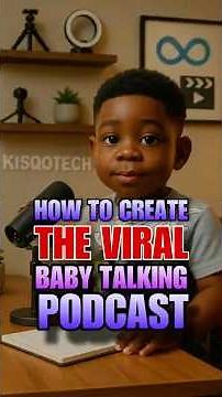How to create the viral talking baby podcast video | step-by-step tutorial