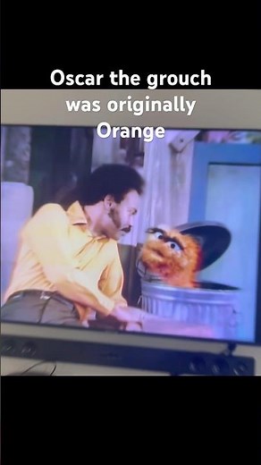 Oscar the Grouch was originally orange during the first season of Sesame Street in 1969.