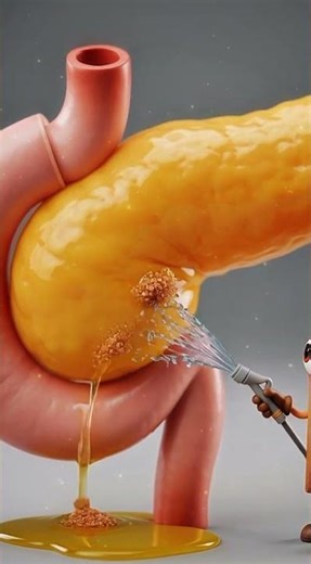 Cute Cinnamon & Egg Characters | Wellness Awareness AI Short #youtubeshorts #hairgrowth #pancreas