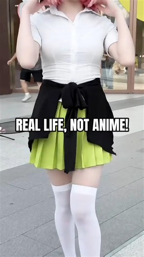 The Truth Behind Japanese Girls’ Anime-Looking Legs #shorts