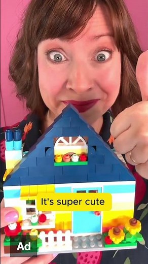 I built a dollhouse out of LEGO Bricks #ad