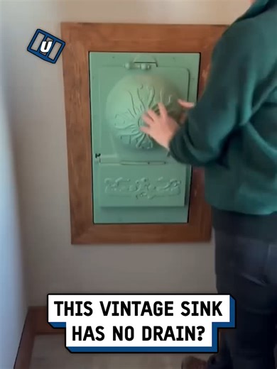 Innovative Vintage Sink Design for Space Saving