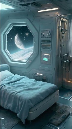 Cozy Sci-Fi Studio #shorts #scifi #asmr #sleep #asmrsleep