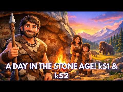 What Was Life Like in the Stone Age? | A Day in the Life (Kids History)