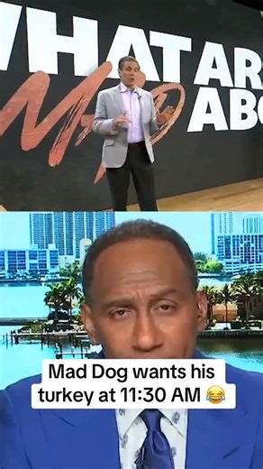 Mad Dog just wants to watch football 😭 | ESPN First Take