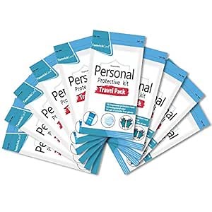 PPE Kit Healthcare All-in-One Personal Protection Kits to GO, 10 Pack