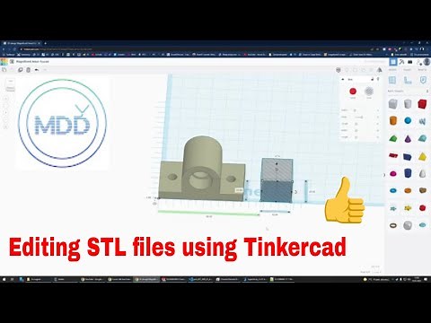 [EN] How to edit 3D files using Tinkercad
