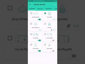 How to create a automation on YoLink App