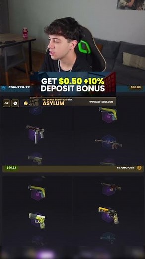 Hago la NUEVA BATALLA ALEATORIA en Keydrop - #shorts